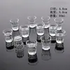 Juego de Vasos de Chupito para Vino Blanco de Vidrio con Fondo Grueso para el Hogar Taza de Un Solo Trago Vasos para Whisky y Licores Decantador Subtaza Copa de Vino