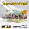 Letrero de Acrílico Personalizado de Varias Piezas de Pie Adorno de Escritorio Conmemorativo de Jardín de Infancia Set Regalo de Temporada de Graduación Vidrieras Anime