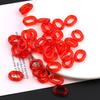 19*14mm corrente colorida transparente em forma de U corrente aberta círculo de corrente chaveiro diy pingente de copo acessórios de joalheria