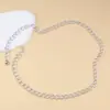 Corrente de cintura Fina feminina decorativa com vestido de terno cintura apertada corrente com pingente de metal cinto all-match ins moda