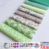 100 piezas de retazos de tela floral tela para patchwork materiales DIY hechos a mano tela para ropa de muñeca