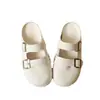 Populares zapatos Birkenstock de suela blanda para mujer, nuevo modelo otoño 2026, mules versátiles cerrados sin cordones para uso en exteriores