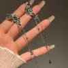 Super Pendientes de Clip con Borlas de Mariposa de Hada para Mujer 2026 Nuevo Estilo Caliente Diseño Elegante Pendientes de Alas de Ángel de Gama Alta