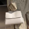 Bolsa Tote para Mulheres Verão 2025 Nova Bolsa Feminina de Couro Genuíno Grande Capacidade Bolsa de Mão de Luxo Bolsa de Ombro de Nicho da Moda