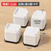 Alfombrilla Elevada para Pies de Goma Qian Feng Furniture a Prueba de Humedad Antideslizante para Cama Caja Sofá Mesa de Café Alfombrilla de Pie de Alto Silencio Sin Perforaciones