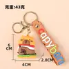 Novo Chaveiro Capivara Fofo Boneco Capivara Pingente Chaveiro para Máquina de Garra Decoração Pequeno Presente