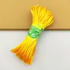 Hilo de Tejer DIY Cuerda de Colores Material Hecho a Mano Cuerda de Nudo Chino Cuerdas de 10 Colores Material de Hilo para Jardín de Infancia