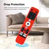 Adequado para Controle Remoto Haier Tv Htr-U31G Capa Protetora de Silicone, Vazada, Espessada, Anti-Queda, Capa Protetora Luminosa