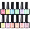 Esmalte de Uñas en Gel al por Mayor Transfronterizo Color Caramelo Macarrón Color Gel para Uñas Nuevos Colores de Gel para Uñas