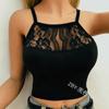 Camisola de Renda Plus Size Estilo Europeu e Americano Sutiã Camisola Roupa de Dormir Verão Versátil Modeladora Bustiê Feminino Lingerie