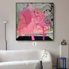 "Estética de la Dinastía Song" Pintura Decorativa de Sala de Estar Estilo Francés Vintage, Arte de Pared Personalizado para Casas de Huéspedes y Hoteles, Pintura de Pared para Estudio Estilo Chino