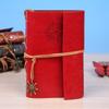 Cuaderno Retro Transfronterizo Personalizado Cuero Libreta de Mano de Viaje Creativa Correa B6 Papel Kraft Diario de Llave Grande