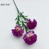 Clavel de imitación para decoración del hogar, flor falsa hecha a mano, tocado DIY, corona de flores, material de comercio exterior, flores al por mayor