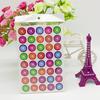 Calcomanías de color creativas nuevo smiley amor estrella de cinco puntas Punto calcomanías de recompensa para niños calcomanías de elogio venta al por mayor