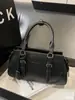 Bolso para Mujer con Acabado de Alta Gama, Lujo Ligero, Diseño de Nicho, Bolso Retro Simple para el Trabajo, Bolso de Mano de Gran Capacidad, Bolso Cruzado de Hombro Único