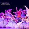 Traje de Performance Estrelinha Infantil Junho 1 Novo Estilo Traje de Performance Estrelinha Saia de Tule Princesa Jardim de Infância Traje de Dança Infantil