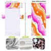 Funda para silla de playa transfronteriza funda para silla de playa de microfibra impresión digital 3D arcoíris se puede pedir