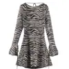 Ropa europea y americana para mujer transfronteriza, vestido de moda de cuello alto y manga larga más vendido en AliExpress