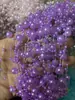 3+8 hilo de pesca de perlas de imitación hilo continuo color de cuenta cadena de borlas DIY accesorios para el cabello de novia cadena de cuentas para sostener flores material