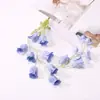 Cabeças de flores artificiais em forma de sino, flores de seda sem galhos, acessórios de arte floral feitos à mão, decorações de casamento, adereços de flores de lírio-do-vale simulados, atacado