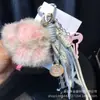 Ins Nueva Muñeca de Peluche Bolso Colgante Serie Miu Decoración de Bolso Muñeco de Dibujos Animados Gato Conejo Llavero Colgante