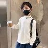 Y Dos Mil Ocho Dos # Cuello Alto Medio para Niños Terciopelo Alemán Ropa Interior Otoño e Invierno 2025 Nuevo Cuello Alto Medio para Niños Tops Cálidos para Niños