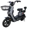 Bicicleta elétrica de duas rodas com bateria de ultra longa duração para adultos e meninas, patinete elétrico pequeno, bicicleta com assistência elétrica