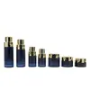 Conjunto de Tampas Five Star Série 50G-100G Frasco de Vidro Processamento 110-30ml Conjunto de Frascos Cosméticos Frasco de Creme Facial