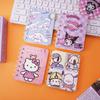 Sanrio A7 cuaderno de espiral con tapa dura cuaderno de estudiante bolsillo mini diario portátil cuaderno de oficina al por mayor