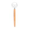 Manivela de Carvalho Manual Mixer de Ovos e Farinha Suprimentos de Panificação Completo Pó e Massa Haste de Mistura de Aço Inoxidável