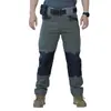 Comercio Transfronterizo 2026 Nuevo Modelo Pantalones Tácticos para Hombre, Corte Holgado, Corte Delgado, Elásticos, Impermeables, Pantalones de Trabajo para Exteriores