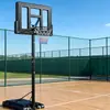 Soporte de Práctica de Aro de Baloncesto para Uso Doméstico, Adecuado para Niños y Adultos, Soporte de Baloncesto Móvil para Interiores y Exteriores para Jóvenes