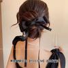 Horquilla de lazo de alta gama, horquilla de media cola, horquilla para mujer, nueva horquilla dulce, horquilla de agarre femenino, accesorios para el cabello