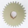 Engranajes de Plástico para Transmisión Industrial Resistentes al Desgaste POM Nylon Engranajes de Doble Capa Turbina Piñones No Estándar