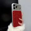 Funda de teléfono adecuada para iPhone 17 con lente de espejo de lentejuelas brillantes 17Pro Ventana grande Cubierta completa Anti-Caída Estuche Protector