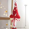 Decoraciones de Árbol de Navidad de Fieltro de Lana Más Vendidas de Amazon, Mini Decoraciones de Árbol de Navidad para Ventanas de Hotel durante la Navidad