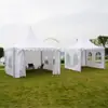 Aleación de Aluminio Carpa Puntiaguda Exterior Evento de Exhibición de Autos Carpa Grande para Techo Exposición Fotografía de Bodas Carpa para Banquetes Personalización