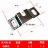 Hu Shi Esteira de Rolos Não Motorizada Suporte de Rolo Peças de Suporte Superior e Inferior Acessórios de Ferragens Peça de Suporte Superior de Rolo Aço Inoxidável