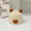 Gorros de Otoño e Invierno para Bebés de 5 a 12 Meses, Lindos Gorros de Punto para Niños y Niñas, Cálidos Gorros de Lana para Niños con Forma de Cúpula