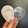 Nova Almofada de Silicone para Antepé Pontilhada Invisível Antiderrapante Meio Tamanho Palmilhas para Sapatos de Salto Alto Sandálias Almofada de Antepé Almofada Metatarsal