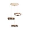 Lámpara de Restaurante con Protección Ocular de Espectro Completo Candelabro Moderno Simple Normcore Lámpara de Techo de Disco de 3 Cabezas Lámparas Zhongshan Guangdong