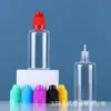 Botella de Plástico Transparente de Boca Ancha para Mascotas al por Mayor con Tapa de Rosca Pigmento Loción para Lavado de Ojos Agua de Maquillaje Embalaje Botella Exprimidora