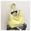 Bolso de Hombro para Mujer Nuevo, Moderno y Versátil, Bolso Cruzado Simple para el Trabajo, Bolso de Nylon Repelente al Agua, Bolso de Tela Oxford para Mujer