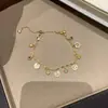 Retro Novo Chinoiserie Colorido Pedra Paz e Alegria Pulseira Colar Design Dopamina Ajustável Conjunto de Joias Exquisito