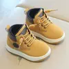 Liquidación Botas tipo Martin para Niños 2026 Estilo Invierno con Borrego, Botines Cortos para Niños, Botas de Piel Gruesas Estilo Británico para Niñas, Zapatos de Algodón para Bebés