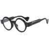 Gafas de Sol Redondas 2024 Simples Modernas Lujo Ligero Alta Gama Moda Europea y Americana Unisex