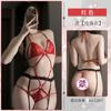 Nueva Lencería Sexy Guanyun de Tres Puntos de Encaje Tentación Fuego Salvaje Cuerda Ajustada Body de Una Pieza para Mujer Dropshipping 8622
