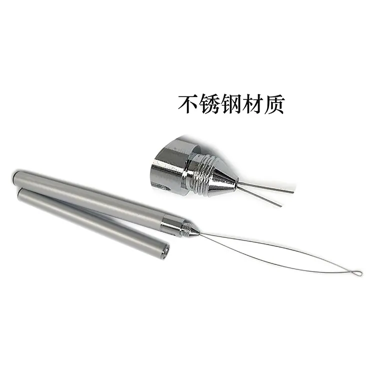 假发钩针 接发钩针 接发串珠器 两用钩针 串珠器