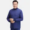 Roupa Térmica de Outono e Inverno para Mulheres de Meia-Idade e Idosas, Algodão Acolchoado de Três Camadas, Roupa Térmica Quente para Mães, Roupa Térmica Masculina e Feminina para Todas as Idades, Camada Base de Outono e Inverno