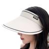 Celebridad de Internet Nuevo Sombrero de Sol Estilo Coreano para Mujer Cubre Rostro Protección UV Hueco Arriba Ciclismo Exterior Protector Solar Sombrero de Sol de Verano